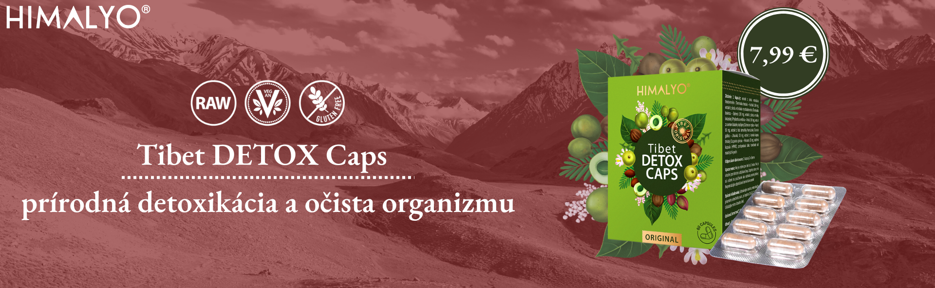 Tibet DETOX 7.99 €, SK