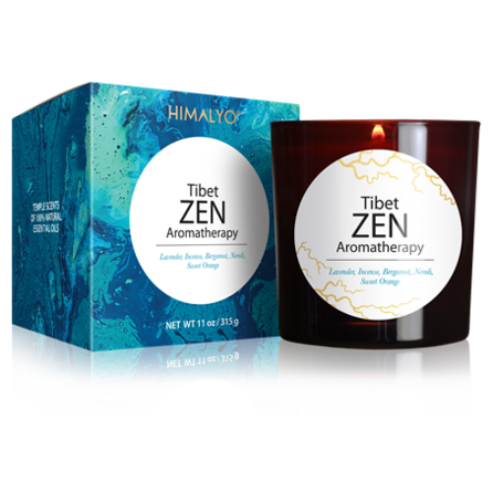 Tibet ZEN Aromatherapy Candle 